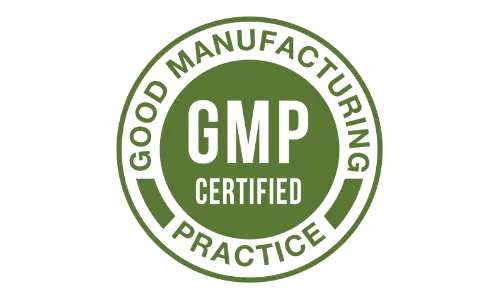 PuraBurn GMP Certified Badge